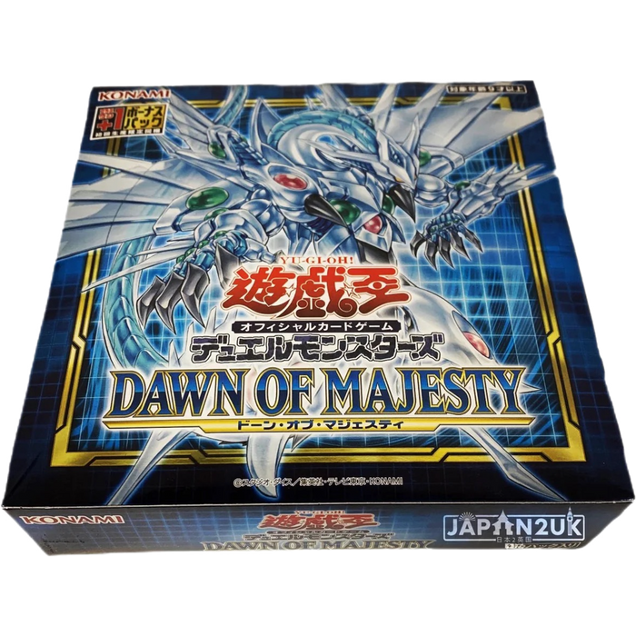 Yu-Gi-Oh! Dawn of Majesty Japanese Booster Box - Japan2UK