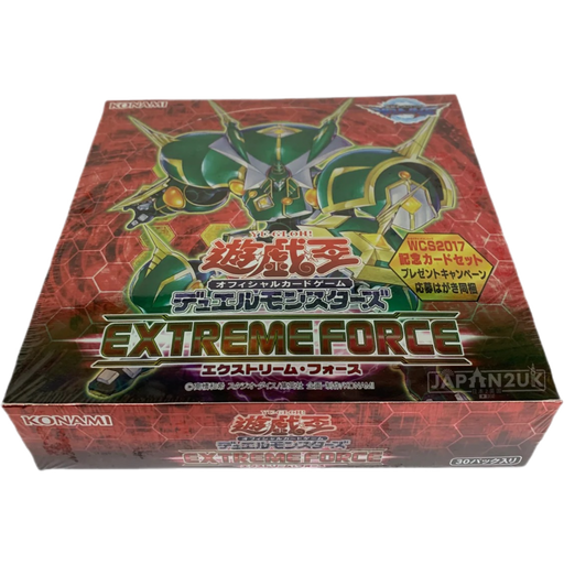 Yu-Gi-Oh! Extreme Force CG 1553 Japanese Booster Box - Japan2UK