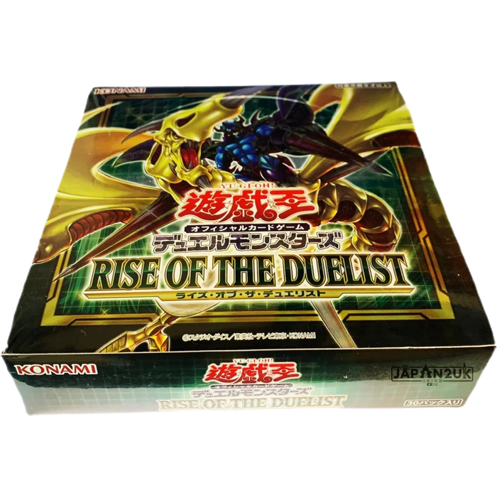 Yu-Gi-Oh! Rise Of The Duelist CG 1669 Japanese Booster Box - Japan2UK