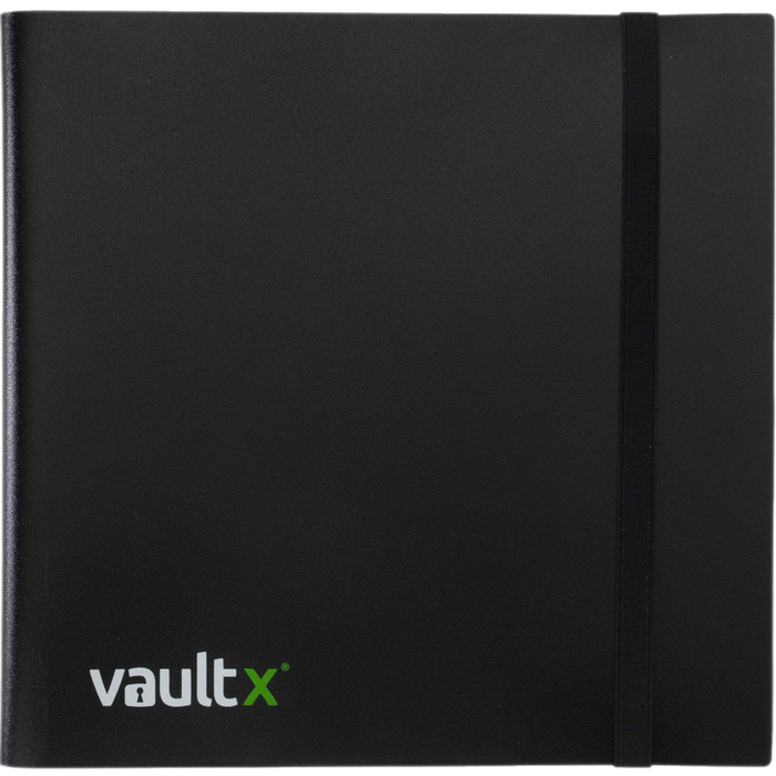 Vault X - 12-Pocket - Strap Binder - Black — Japan2UK