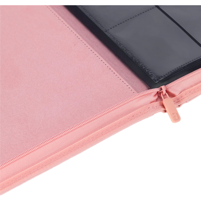 Vault X - 12-Pocket Exo-Tec® - Zip Binder - Pink