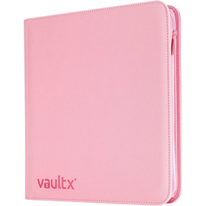 Vault X - 12-Pocket Exo-Tec® - Zip Binder - Pink