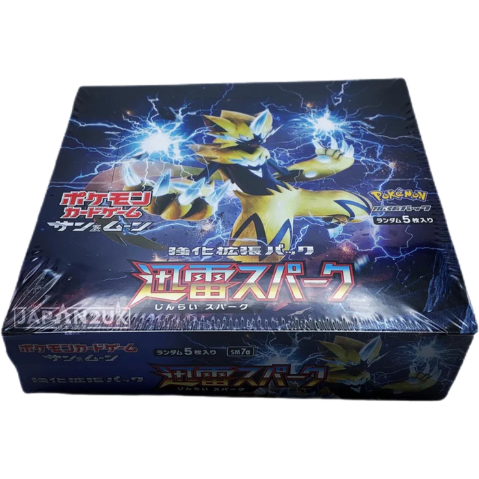 Pokemon Thunderclap Spark sm7a Japanese Booster Box - Japan2UK