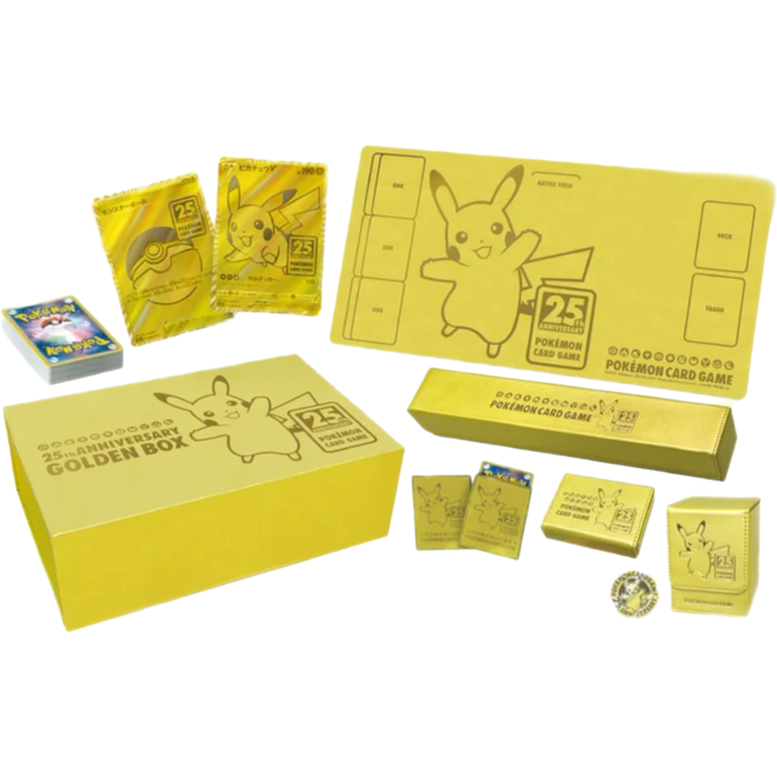 Pokemon 25th Anniversary Collection s8-G Japanese Golden Box