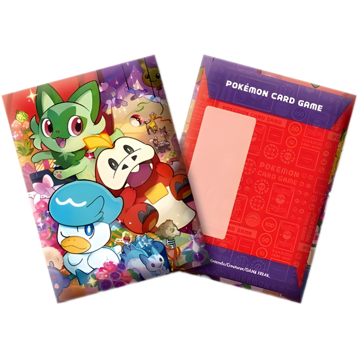 Pokemon Center Japan - Sprigatito/Fuecoco/Quaxly TCG Gift Envelope