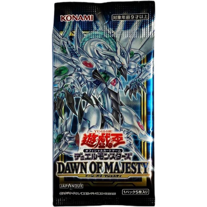 Yu-Gi-Oh! Dawn Of Majesty CG 1725 Japanese Booster Pack