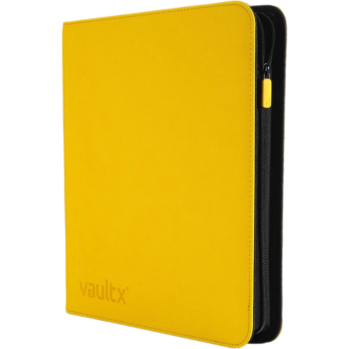 Vault X - 12-Pocket Exo-Tec® - Zip Binder - Sunrise Yellow — Japan2UK