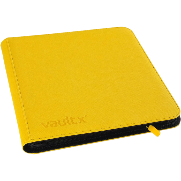 Vault X - 12-Pocket Exo-Tec® - Zip Binder - Sunrise Yellow — Japan2UK