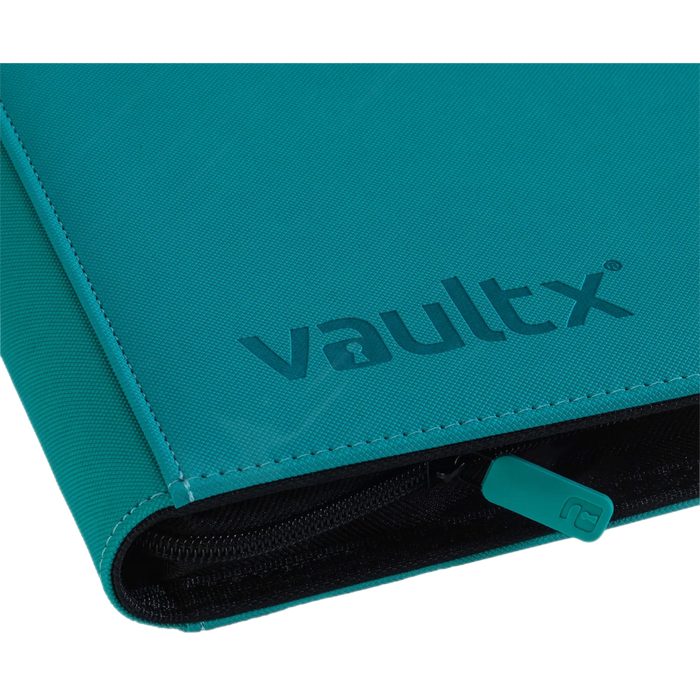 Vault X - 12-Pocket Exo-Tec® - Zip Binder - Ocean Blue