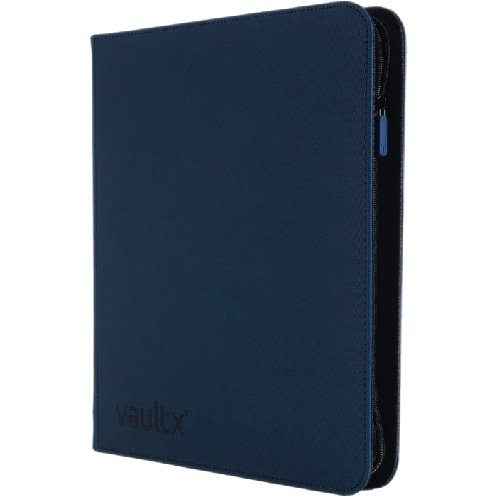 Vault X - 12-Pocket Exo-Tec® - Zip Binder - Royal Blue