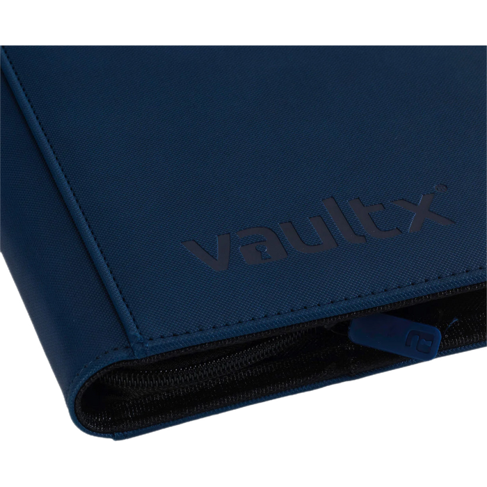 Vault X - 12-Pocket Exo-Tec® - Zip Binder - Royal Blue