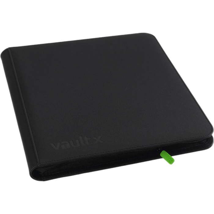Vault X - 12-Pocket Exo-Tec® - Zip Binder - Black