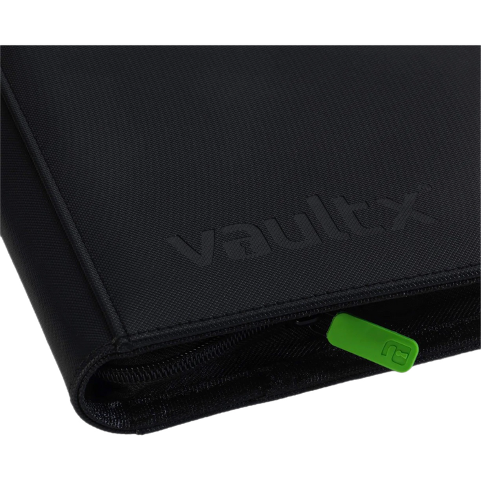 Vault X - 9-Pocket Exo-Tec® - Zip Binder - Black