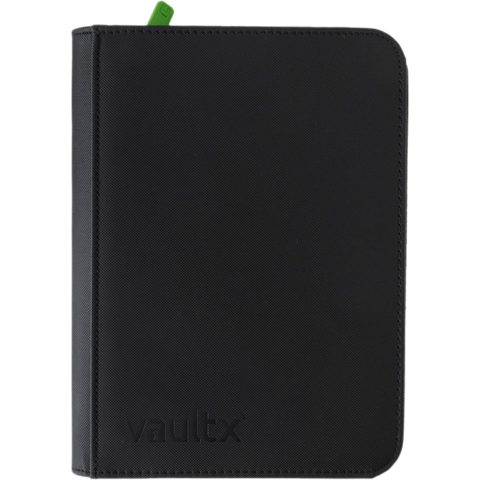Vault X - 4-Pocket Exo-Tec® - Zip Binder - Black