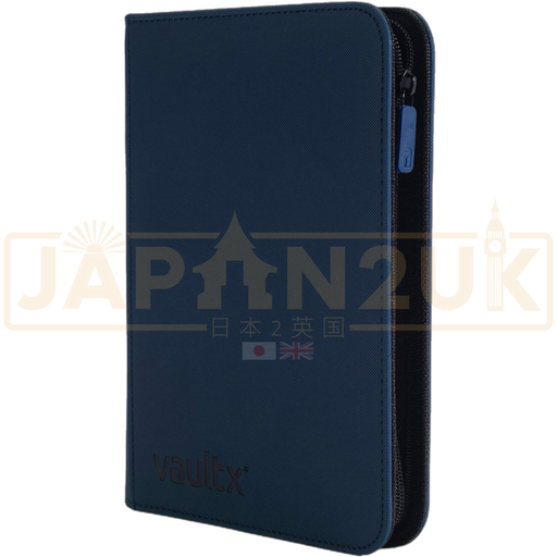 Vault X - 4-Pocket Exo-Tec® - Zip Binder - Royal Blue — Japan2UK Vault X - 4-Pocket Exo-Tec® - Zip Binder - Royal Blue — Japan2UK