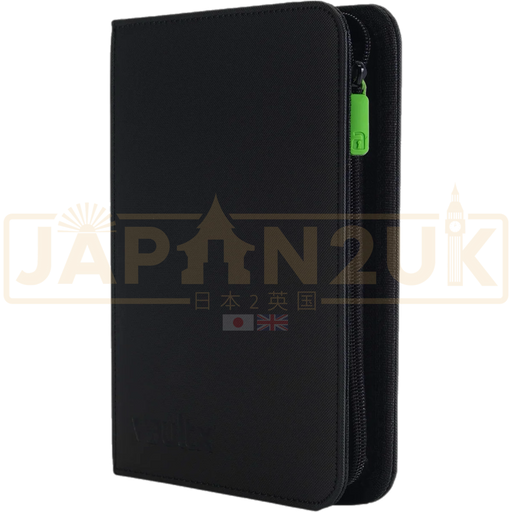 Vault X - 4-Pocket Exo-Tec® - Zip Binder - Black