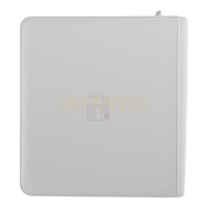 Vault X - 12-Pocket Exo-Tec® - Zip Binder - White Edition
