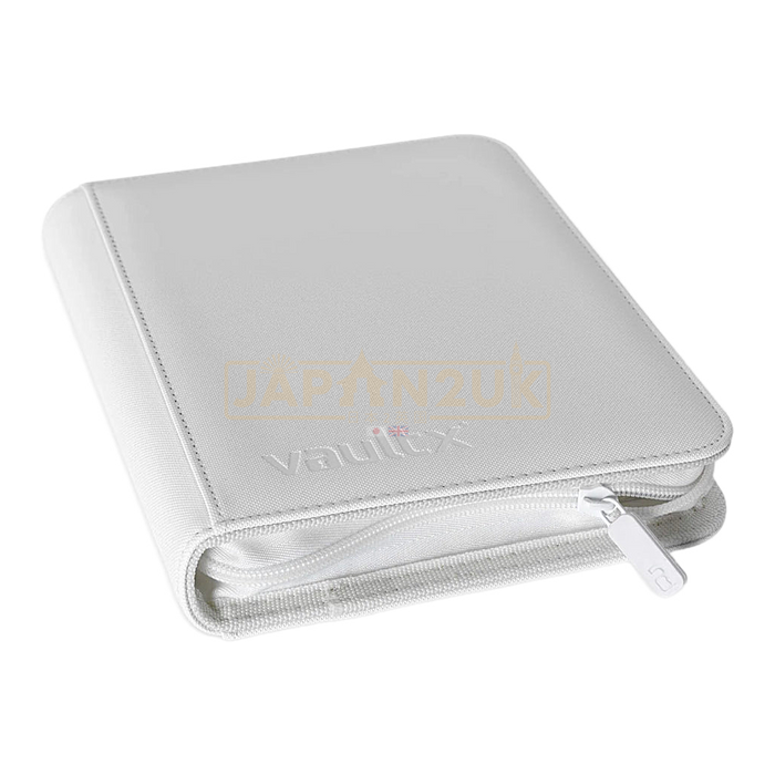 Vault X - 4-Pocket Exo-Tec® - Zip Binder - White Edition
