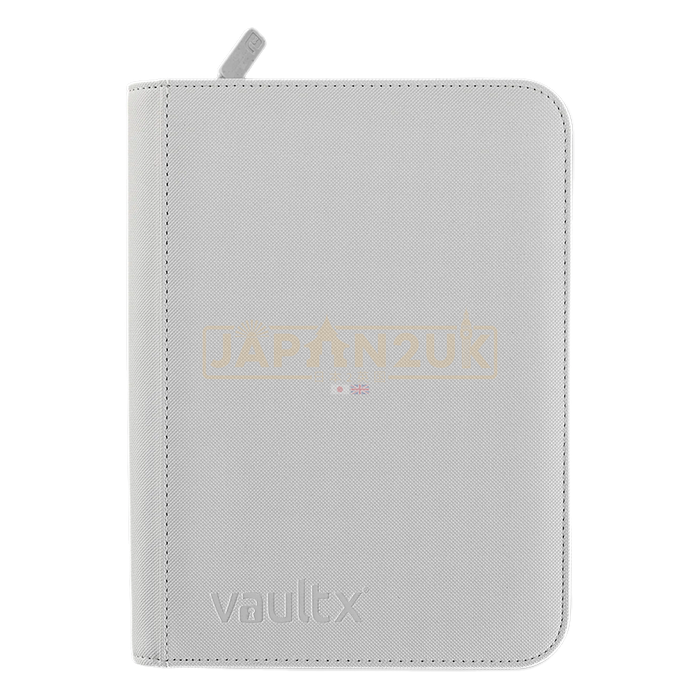 Vault X - 4-Pocket Exo-Tec® - Zip Binder - White Edition