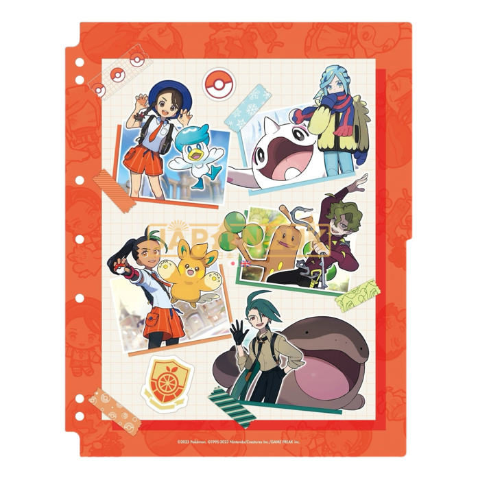 Pokemon Center Japan - Refil Pages Pokemon Trainers Paldea Edition