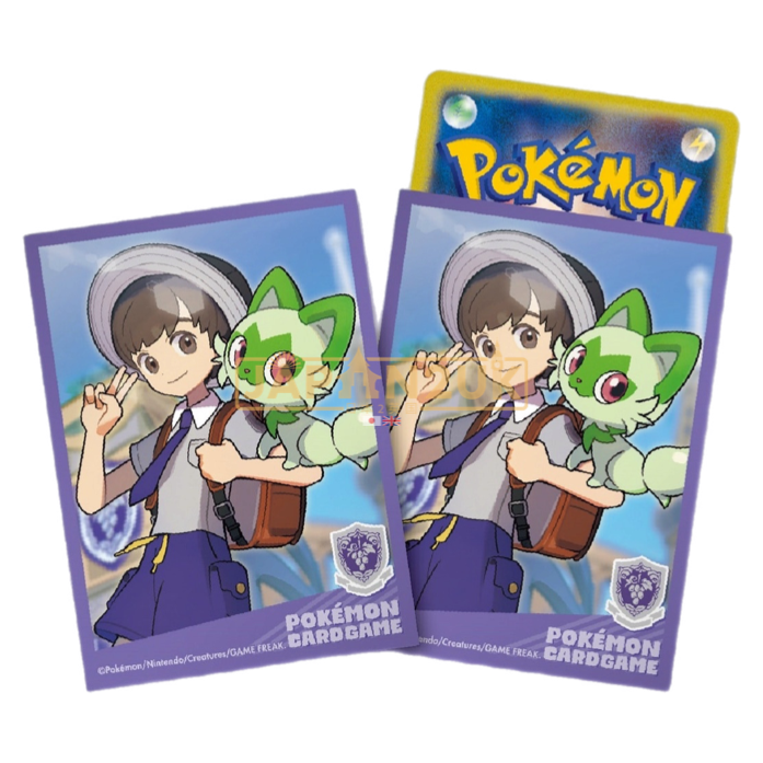 Pokemon Center Japan - Trainer Florian & Sprigatito Card Sleeves Pack
