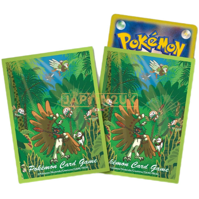 Pokemon Center Japan - Decidueye Evolution Trail Card Sleeves Pack