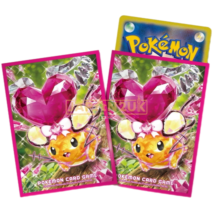 Pokemon Center Japan - Terastal Dedenne Card Sleeves Pack