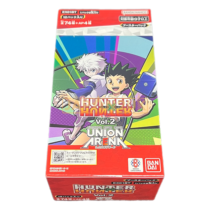 Union Arena HUNTERxHUNTER Vol.2 EX01BT Japanese Booster Box