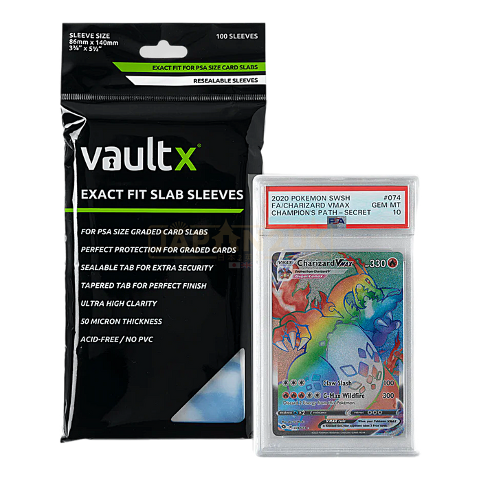 Vault X - Exact Fit Slab Sleeves PSA x100