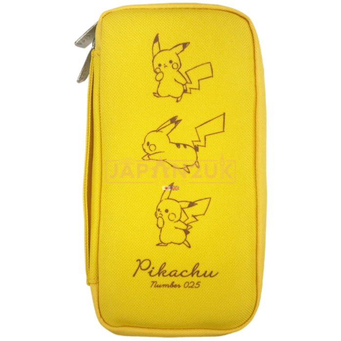 Pokemon Center Japan - Pikachu 025 Yellow Multi/Pencil Case