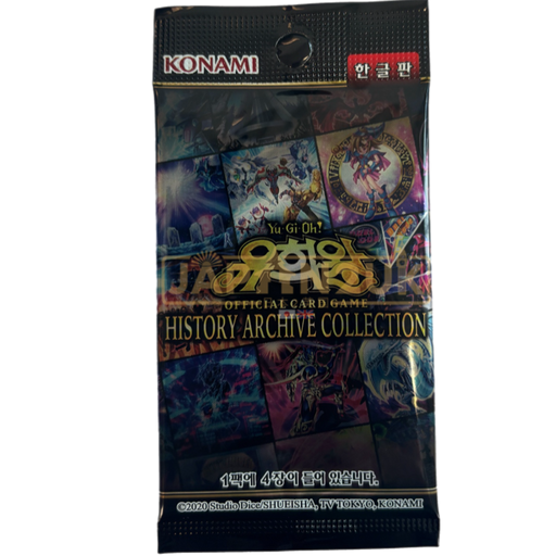 Yu-Gi-Oh! History Archive Collection HC01-KR Korean Booster Pack Japan2UK Yu-Gi-Oh! History Archive Collection HC01-KR Korean Booster Pack Japan2UK