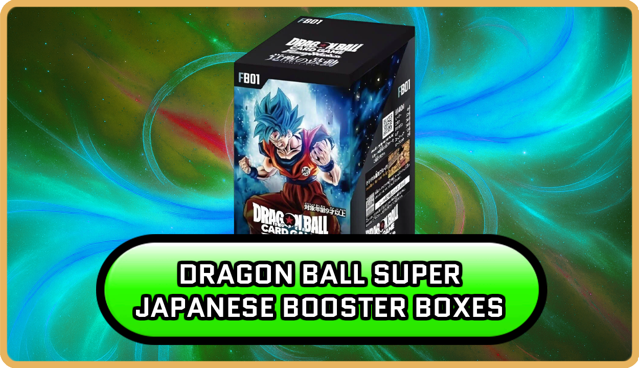 Dragon Ball Japanese Booster Boxes