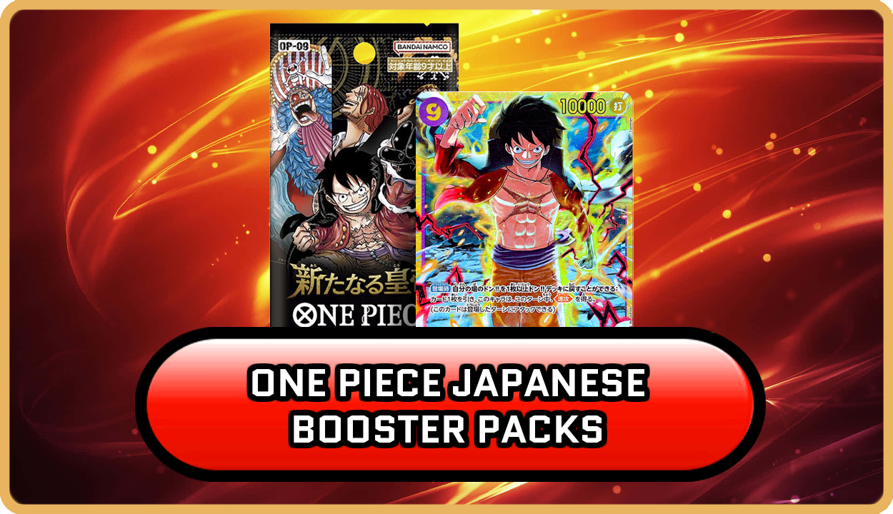 One Piece Japanese Booster Packs