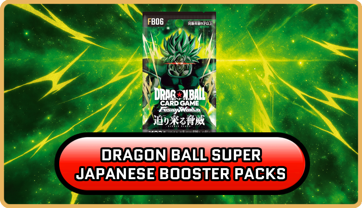 Dragon Ball Japanese Booster Packs