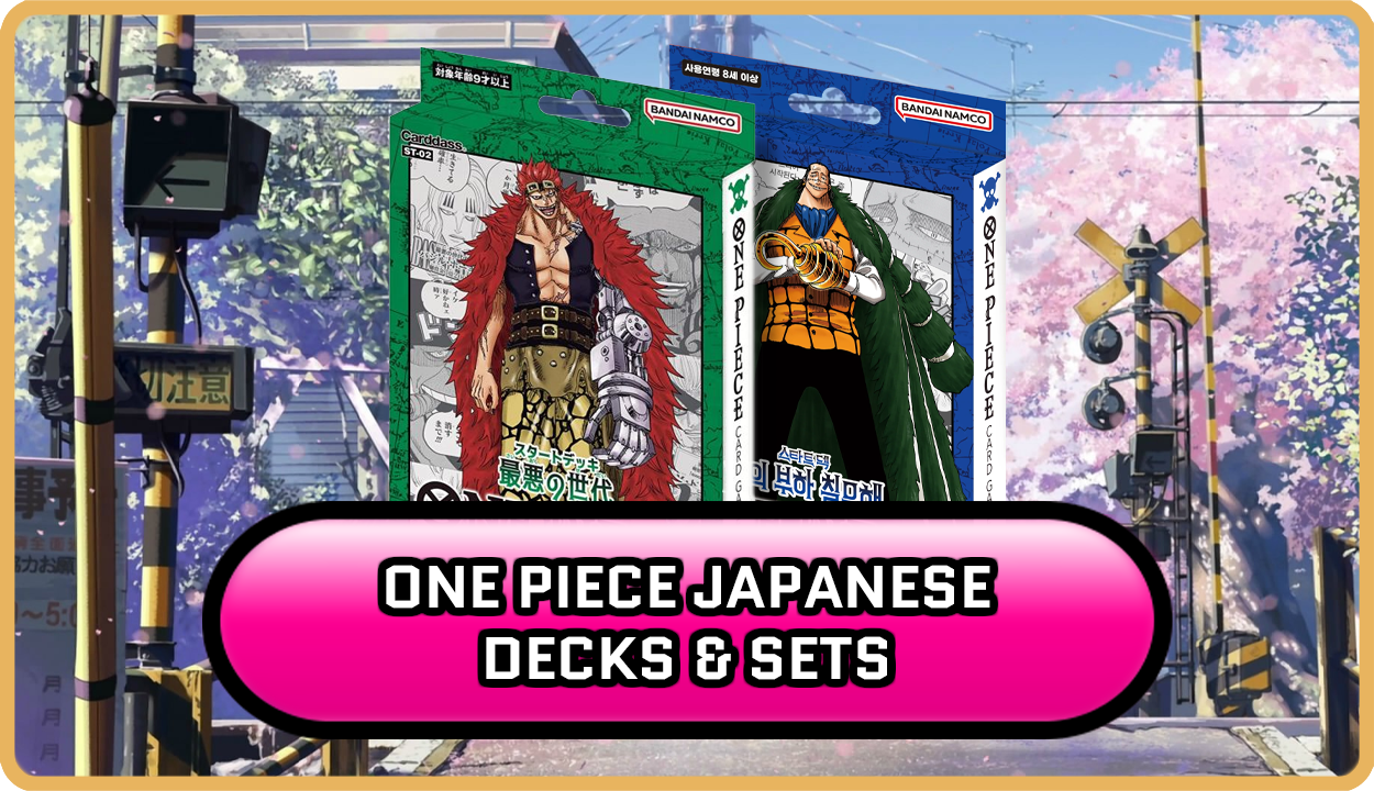 One Piece Japanese Decks