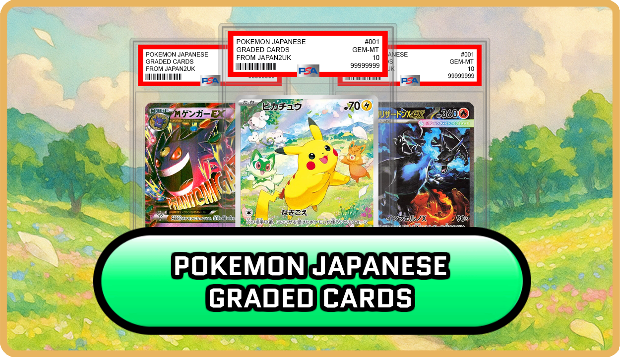 Pokemon Japanese Graded Cards