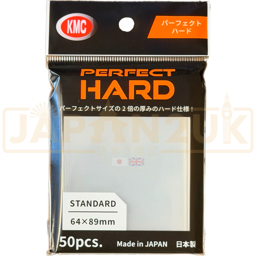 KMC Card Barrier Perfect Hard Clear Card Sleeves x50