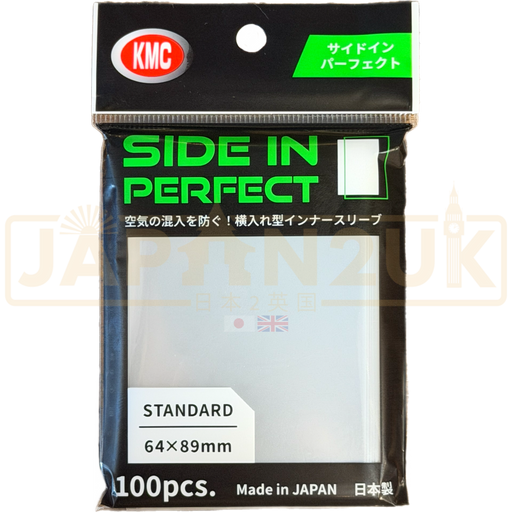 KMC Card Barrier Side in Perfect Clear Card Sleeves x100