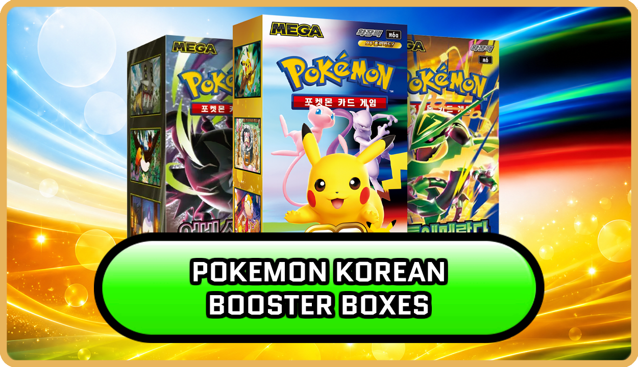 Pokemon Korean Booster Boxes