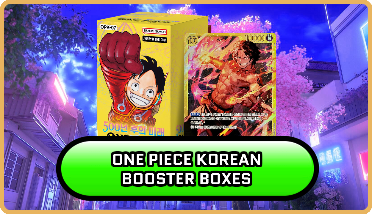 One Piece Koreanische Boosterboxen