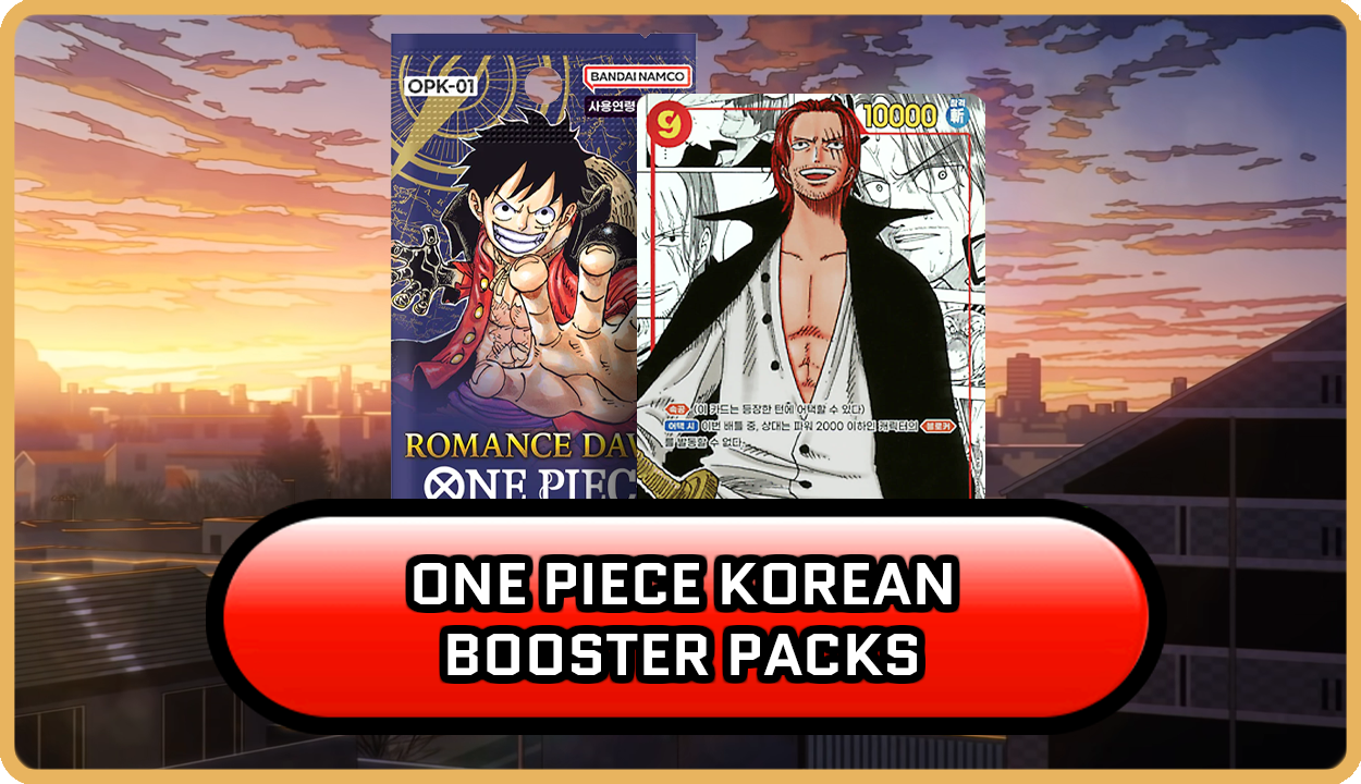 One Piece Koreanische Booster Packs