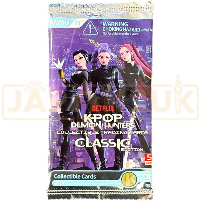 Kayou KPop Demon Hunters Classic Edition Gold Series 01 English Booster Pack