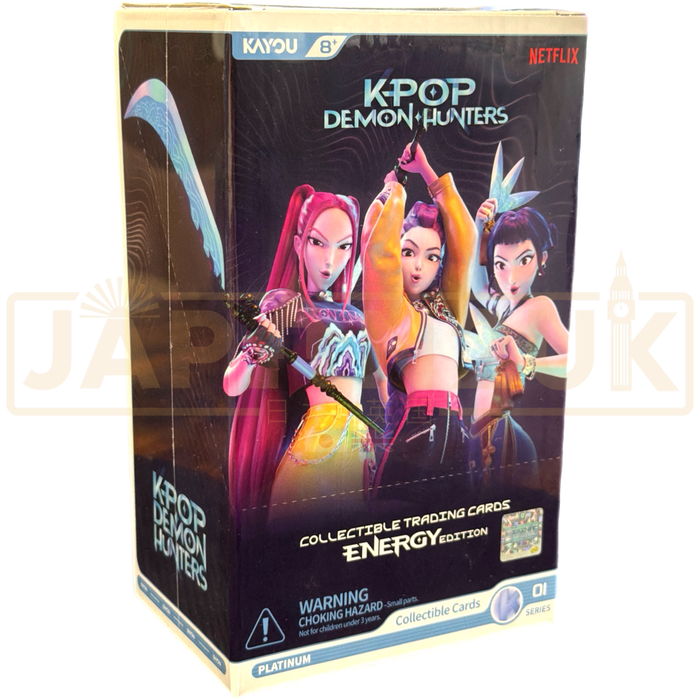 Kayou KPop Demon Hunters Energy Edition Platinum Series 01 English Sleeved Booster Box