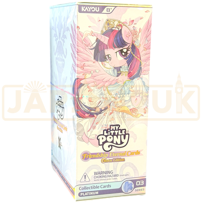 Kayou My Little Pony Friendship Eternal Cards Moon Edition Platinum Series 03 English Booster Box