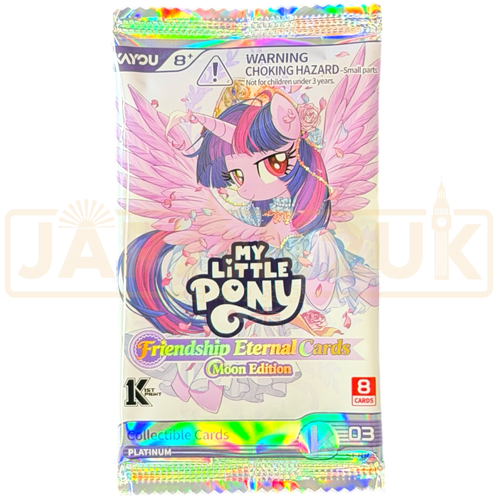 Kayou My Little Pony Friendship Eternal Cards Moon Edition Platinum Series 03 English Booster Pack