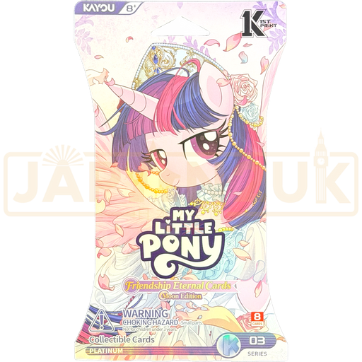 Kayou My Little Pony Friendship Eternal Cards Moon Edition Platinum Series 03 English Sleeved Booster Pack