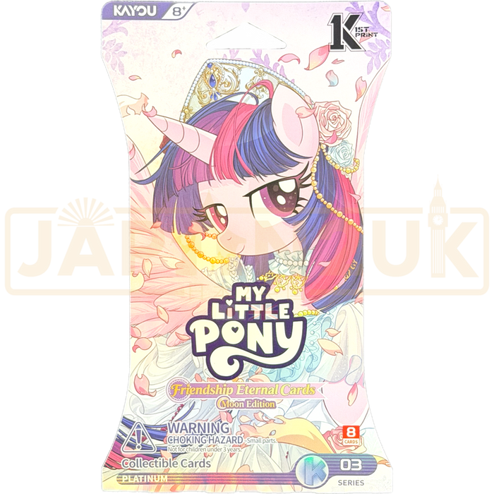 Kayou My Little Pony Friendship Eternal Cards Moon Edition Platinum Series 03 English Sleeved Booster Pack