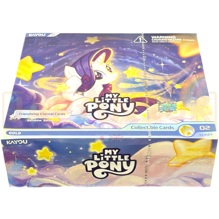 Kayou My Little Pony Friendship Eternal Cards Rainbow Edition Gold Series 02 English Booster Box
