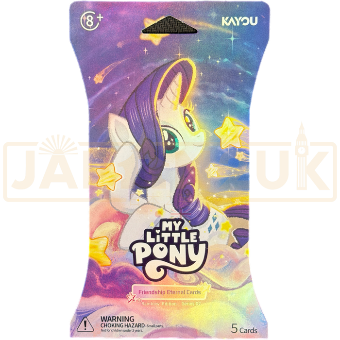 Kayou My Little Pony Friendship Eternal Cards Rainbow Edition Gold Series 02 English Sleeved Booster Pack