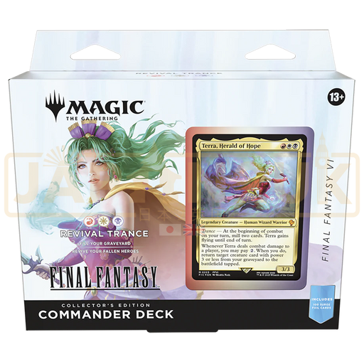 Magic the Gathering Final Fantasy VI Revival Trance English Collector Commander Deck